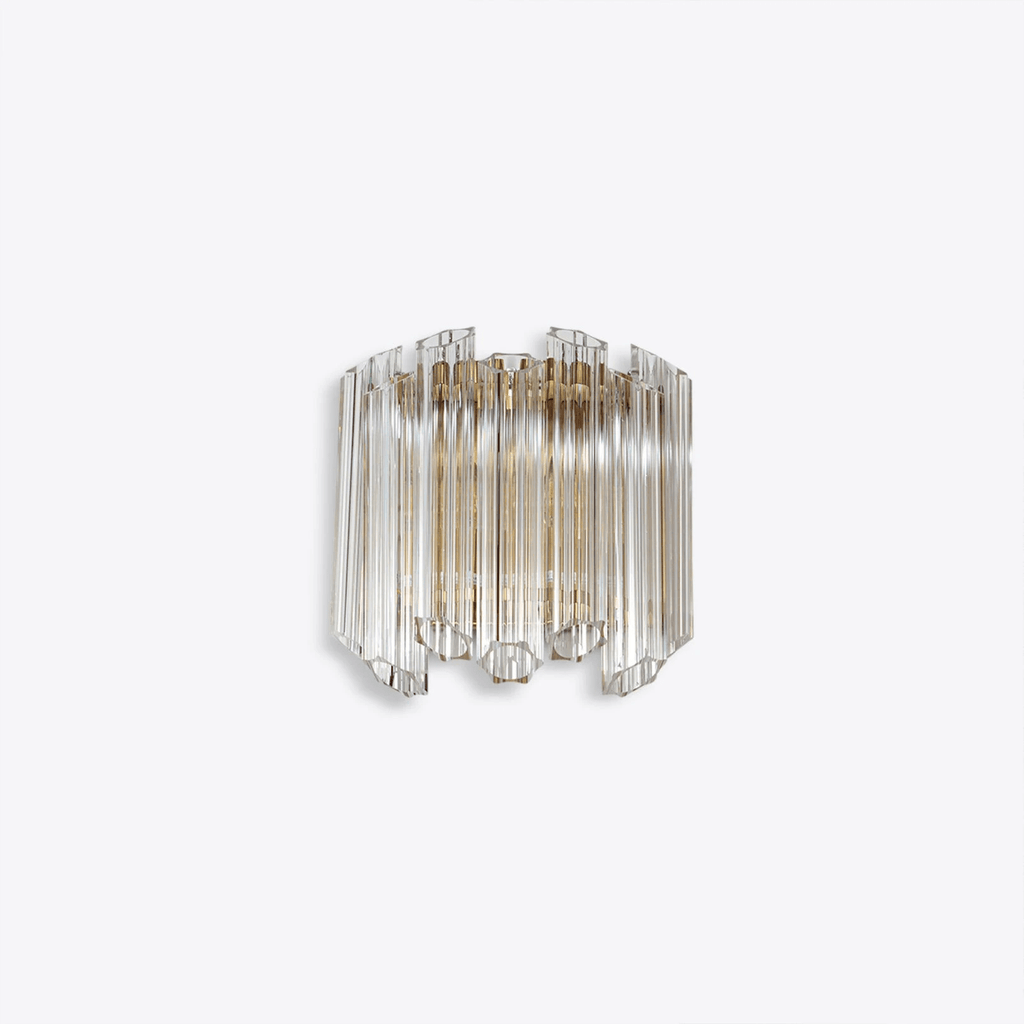 Aurora Crystal Cascade Wall Lamp