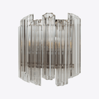 Aurora Crystal Cascade Wall Lamp