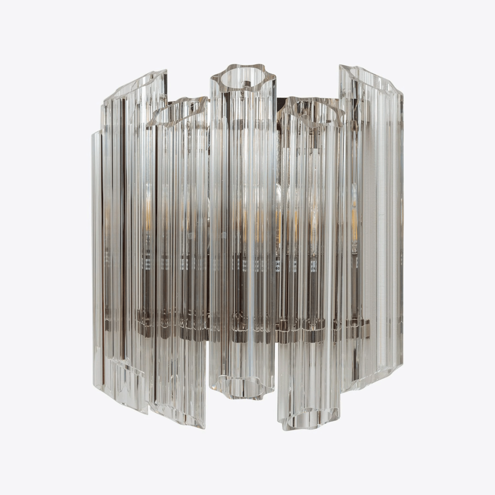 Aurora Crystal Cascade Wall Lamp