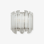 Aurora Crystal Cascade Wall Lamp
