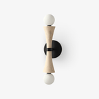 Travertine Sculpture Wall Light