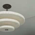 Elara Minimalist Alabaster Pendant