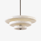 Elara Minimalist Alabaster Pendant
