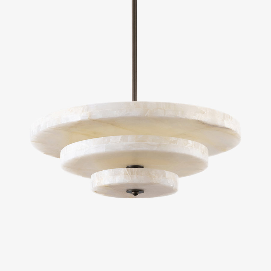 Elara Minimalist Alabaster Pendant