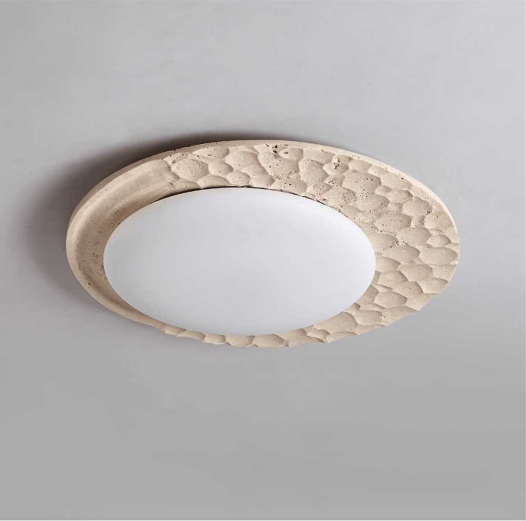 Vespera Textured Stone Ceiling Glow