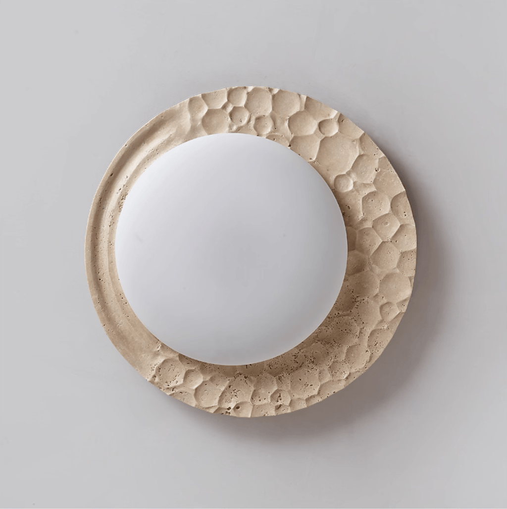 Vespera Textured Stone Ceiling Glow