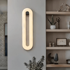 Elowen Sleek Alabaster Sconce