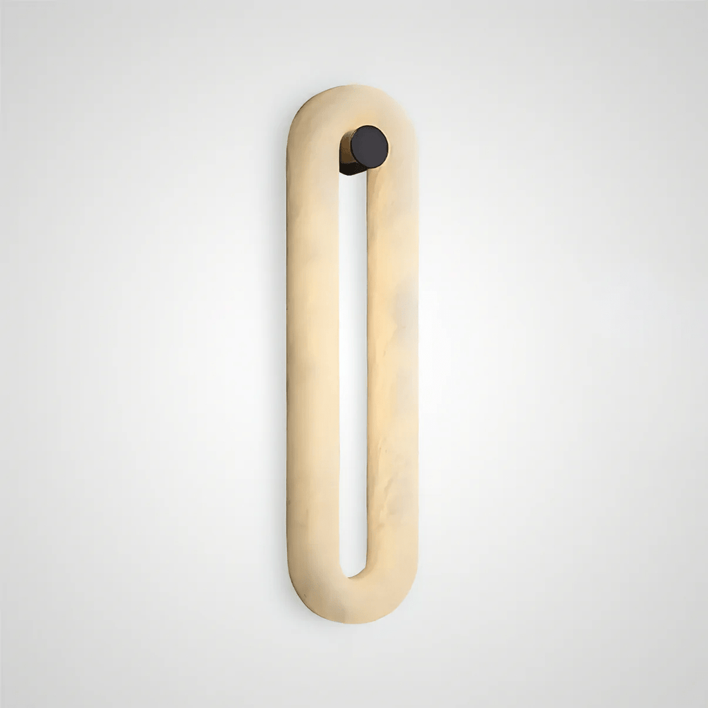 Elowen Sleek Alabaster Sconce