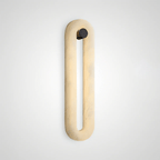 Elowen Sleek Alabaster Sconce