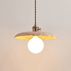Lunaro Travertine Pendant Light