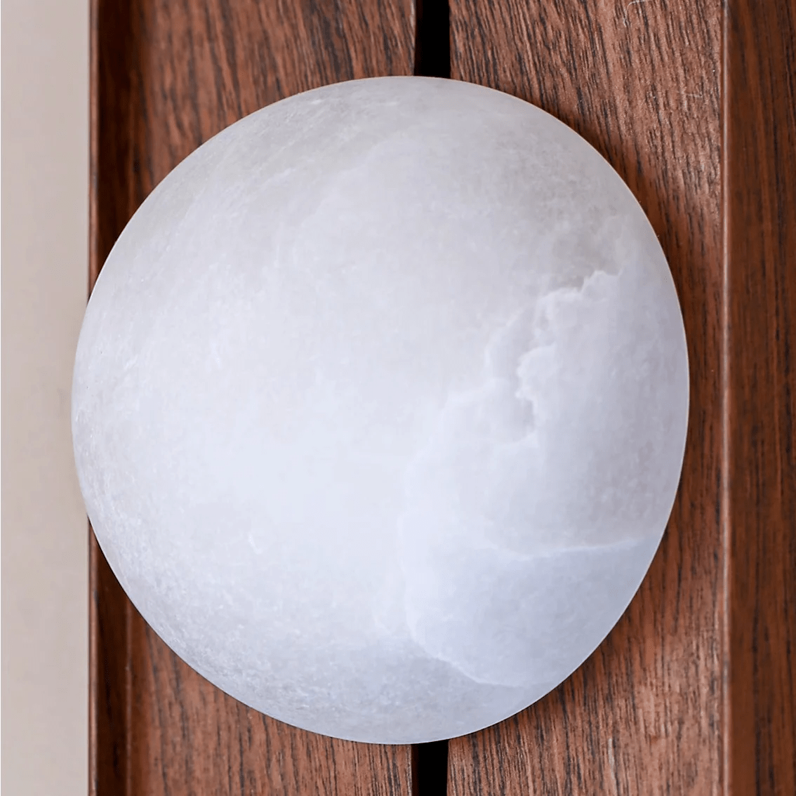 Arden Alabaster Wood Sconce