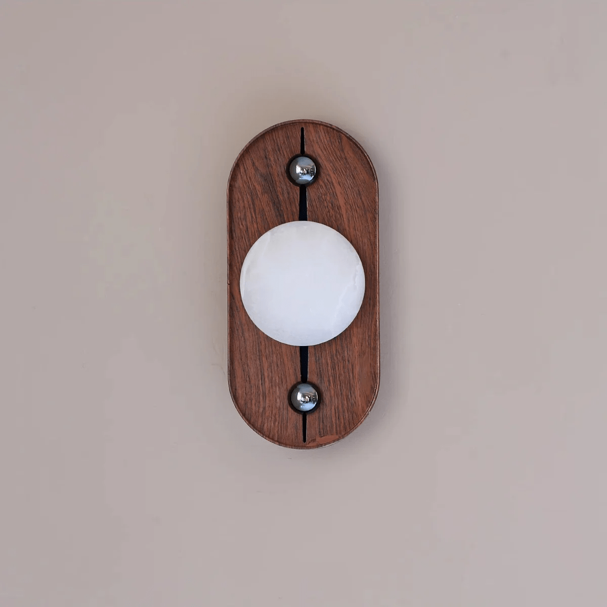 Arden Alabaster Wood Sconce