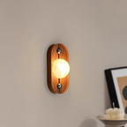 Arden Alabaster Wood Sconce
