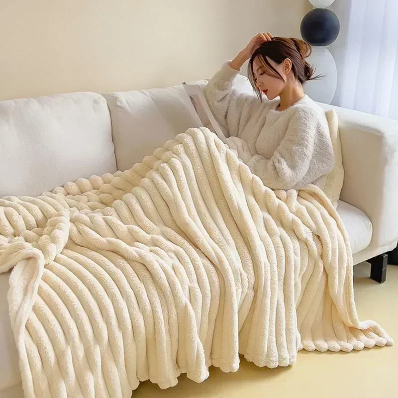 CloudSoft Quilted Comfort Blanket