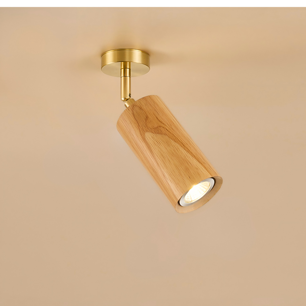 Wooden Radiance LED Track Light