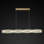 Crystal Radiance Pendant Light Stainless Steel