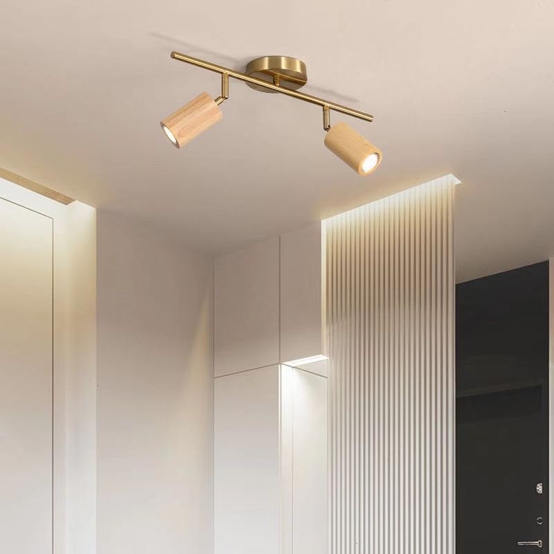Wooden Radiance LED Track Light