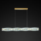 Crystal Radiance Pendant Light Stainless Steel