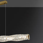 Crystal Radiance Pendant Light Stainless Steel