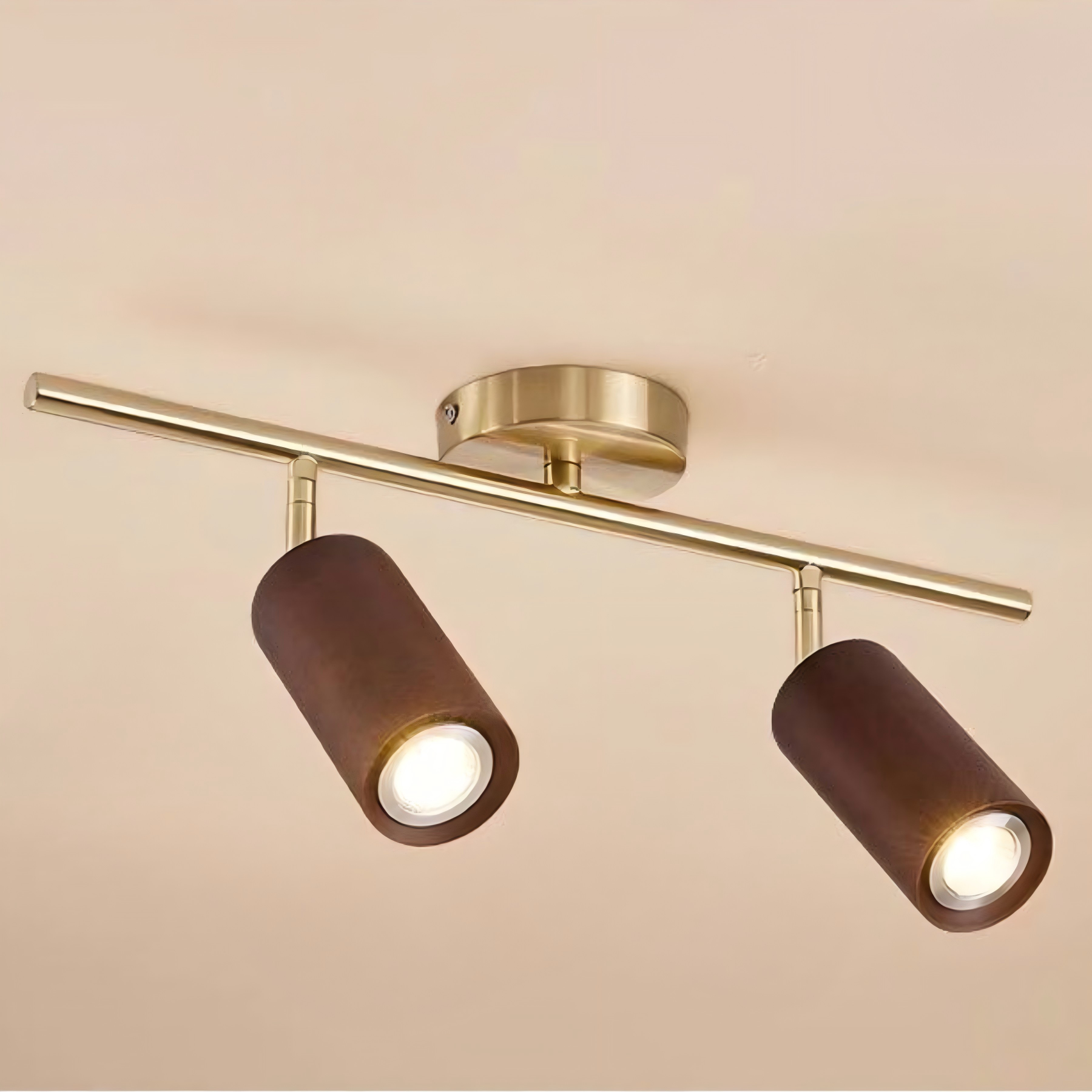 Wooden Radiance LED Track Light