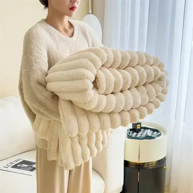 CloudSoft Quilted Comfort Blanket