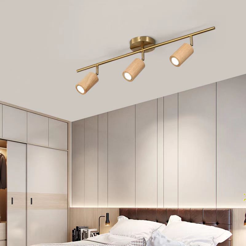 Wooden Radiance LED Track Light