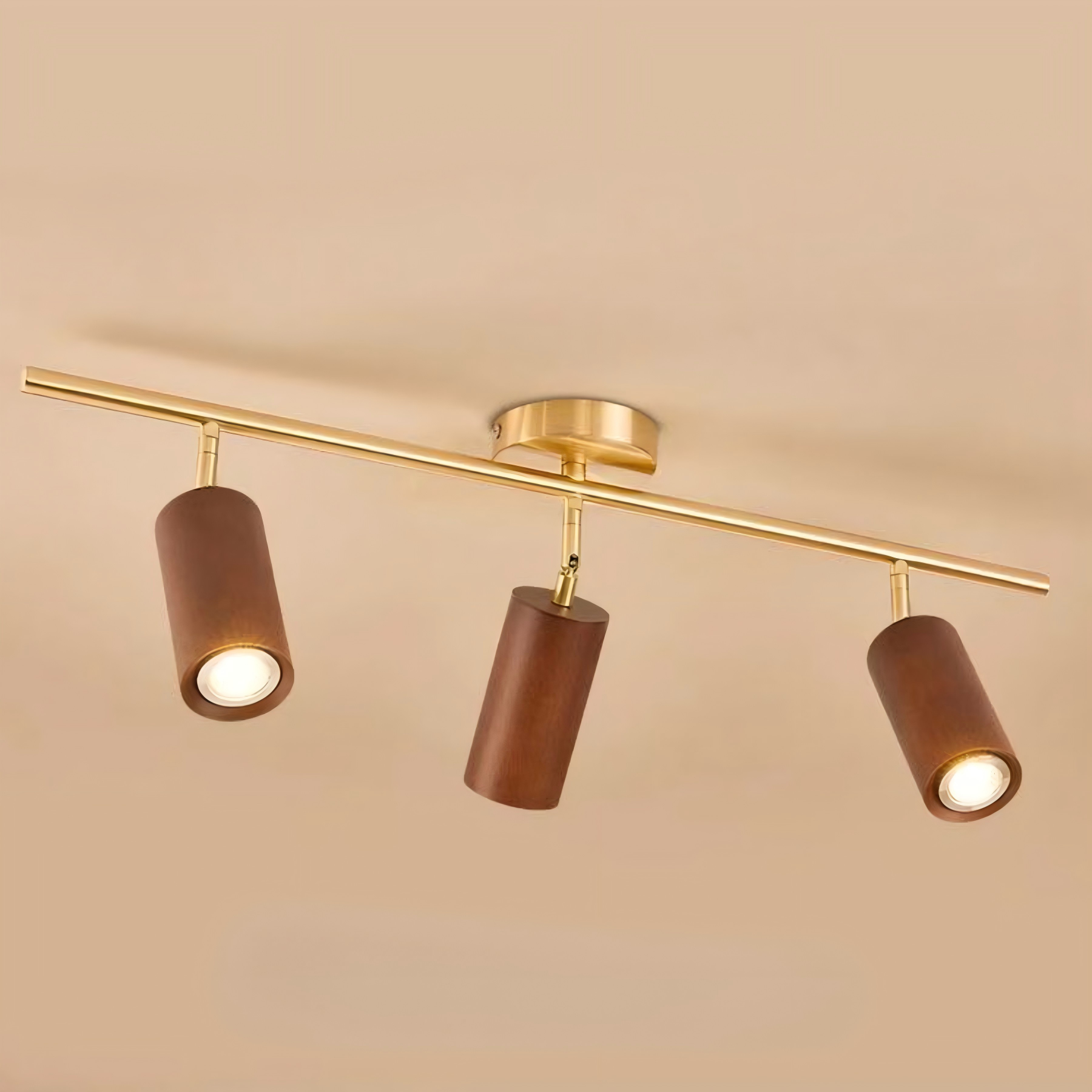Wooden Radiance LED Track Light