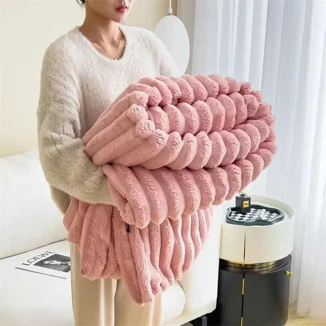 CloudSoft Quilted Comfort Blanket