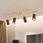 Wooden Radiance LED Track Light