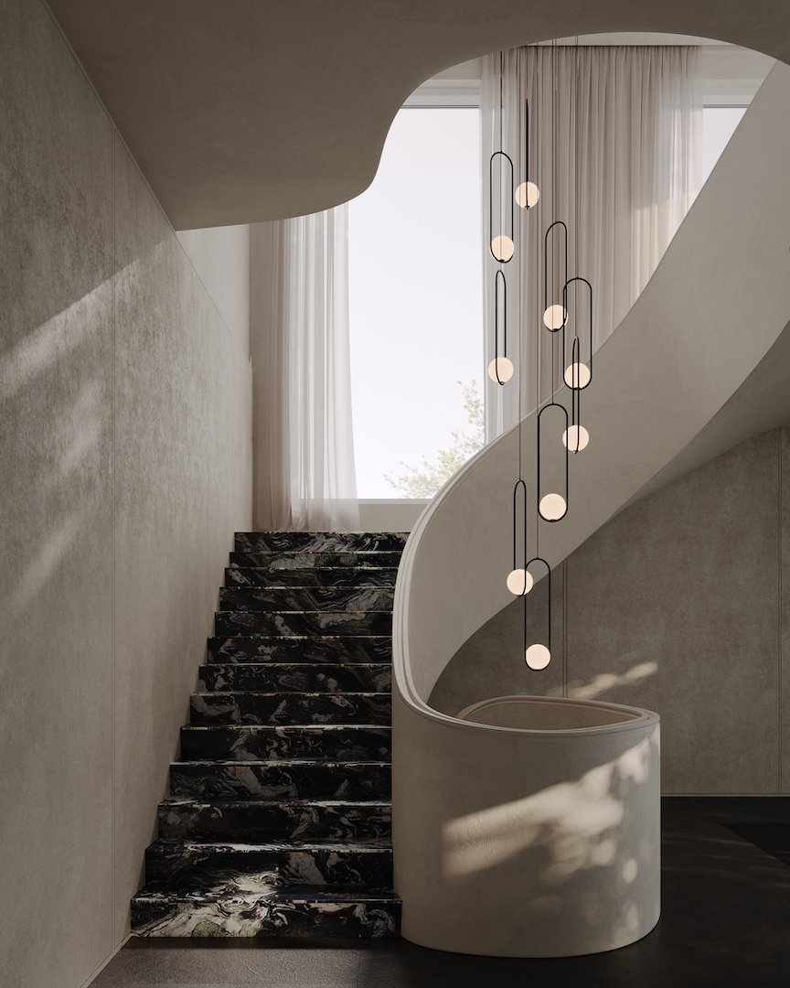 Luminara Tiered Glass Chandelier