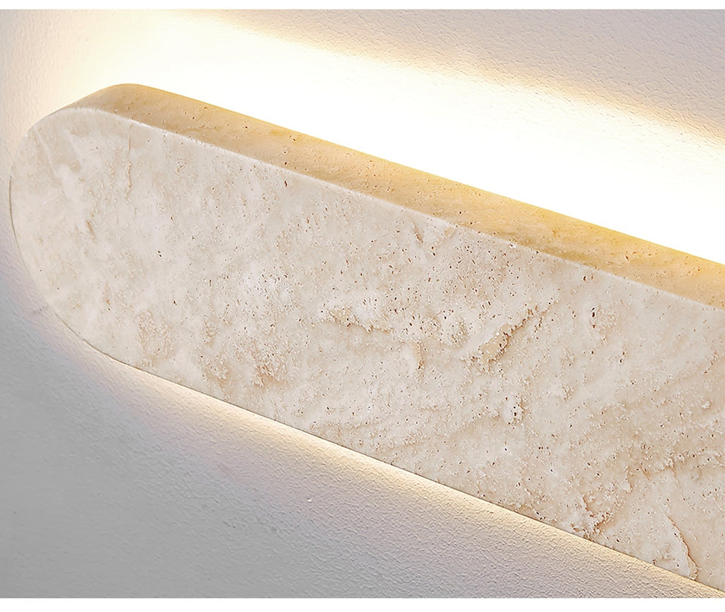 Elyndra Travertine Wall Light