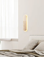 Elyndra Travertine Wall Light