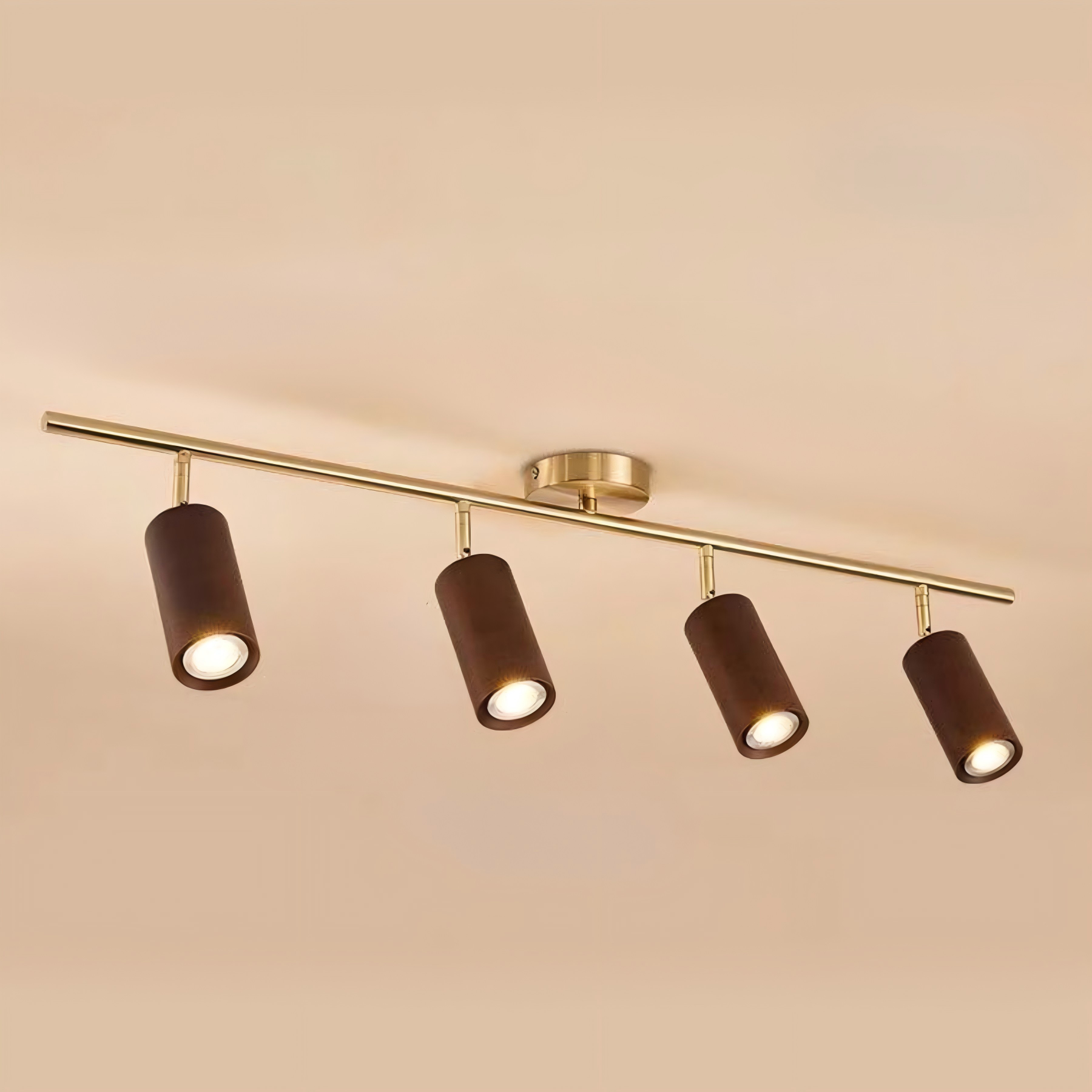 Wooden Radiance LED Track Light
