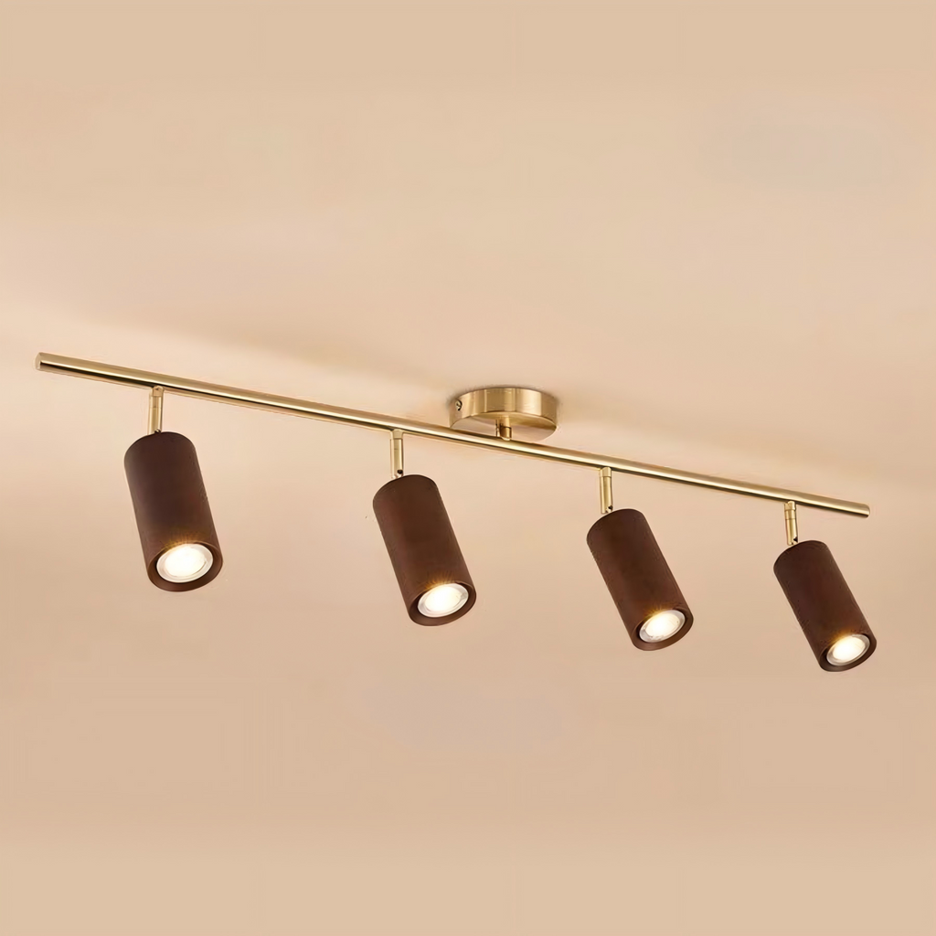Wooden Radiance LED Track Light