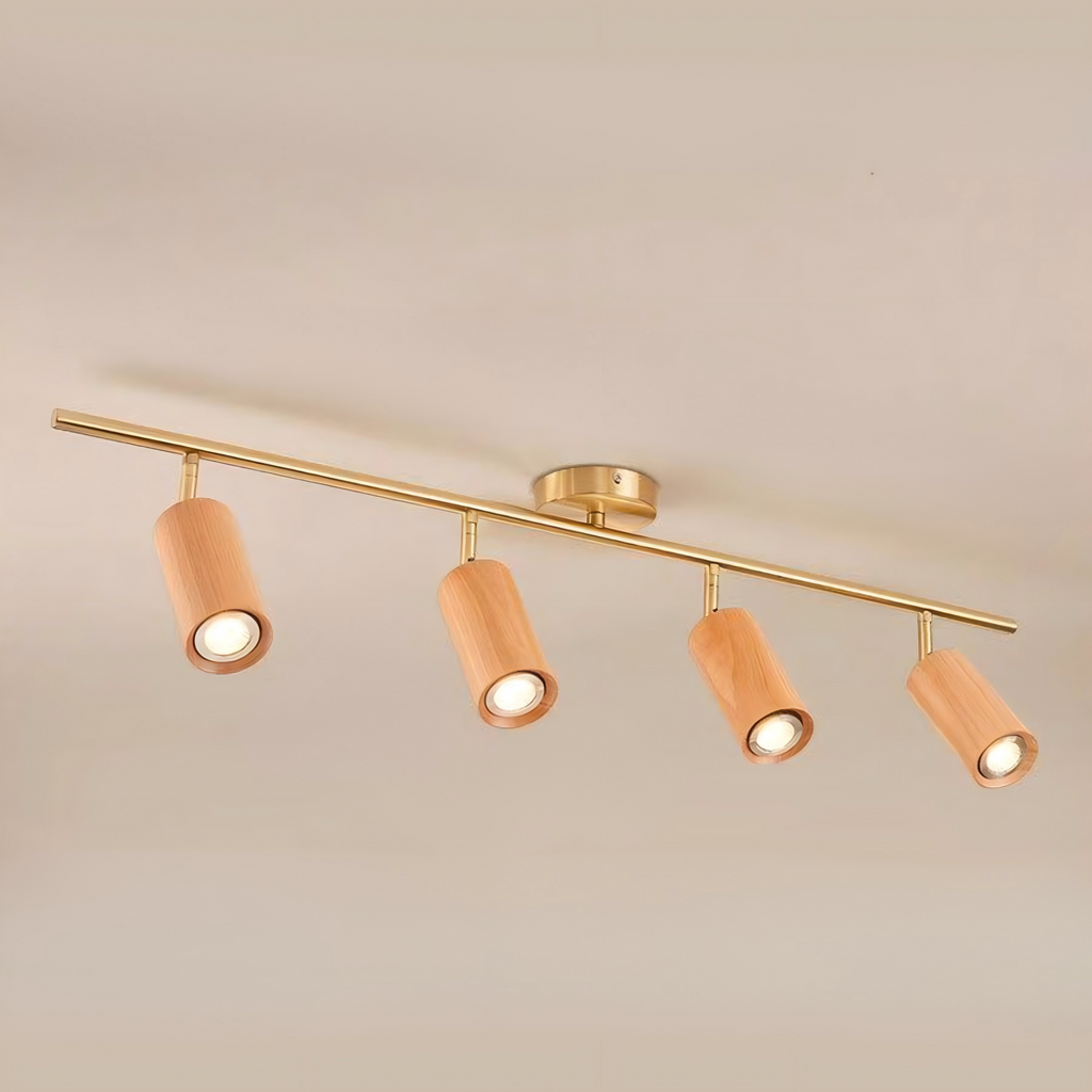 Wooden Radiance LED Track Light
