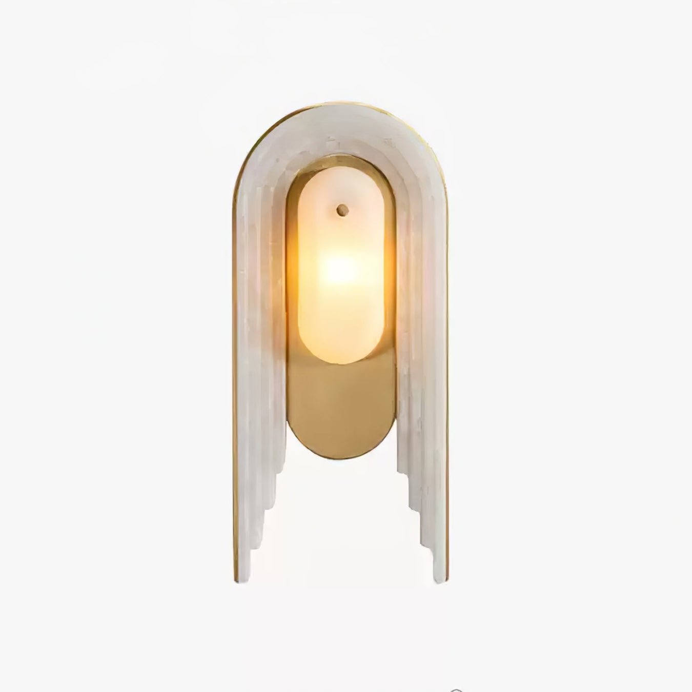 Alabaster Arc Wall Light