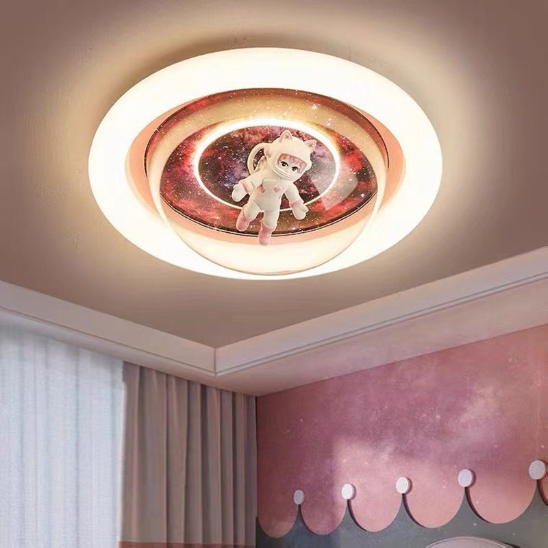 AstraNova Flush Ceiling Light | Cosmic Wonder for Modern Interiors