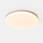 Lunara Travertine Flush Ceiling Light