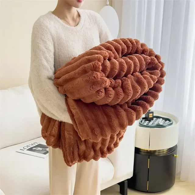 CloudSoft Quilted Comfort Blanket