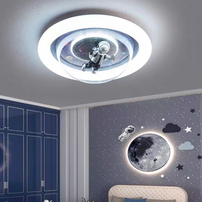 AstraNova Flush Ceiling Light | Cosmic Wonder for Modern Interiors