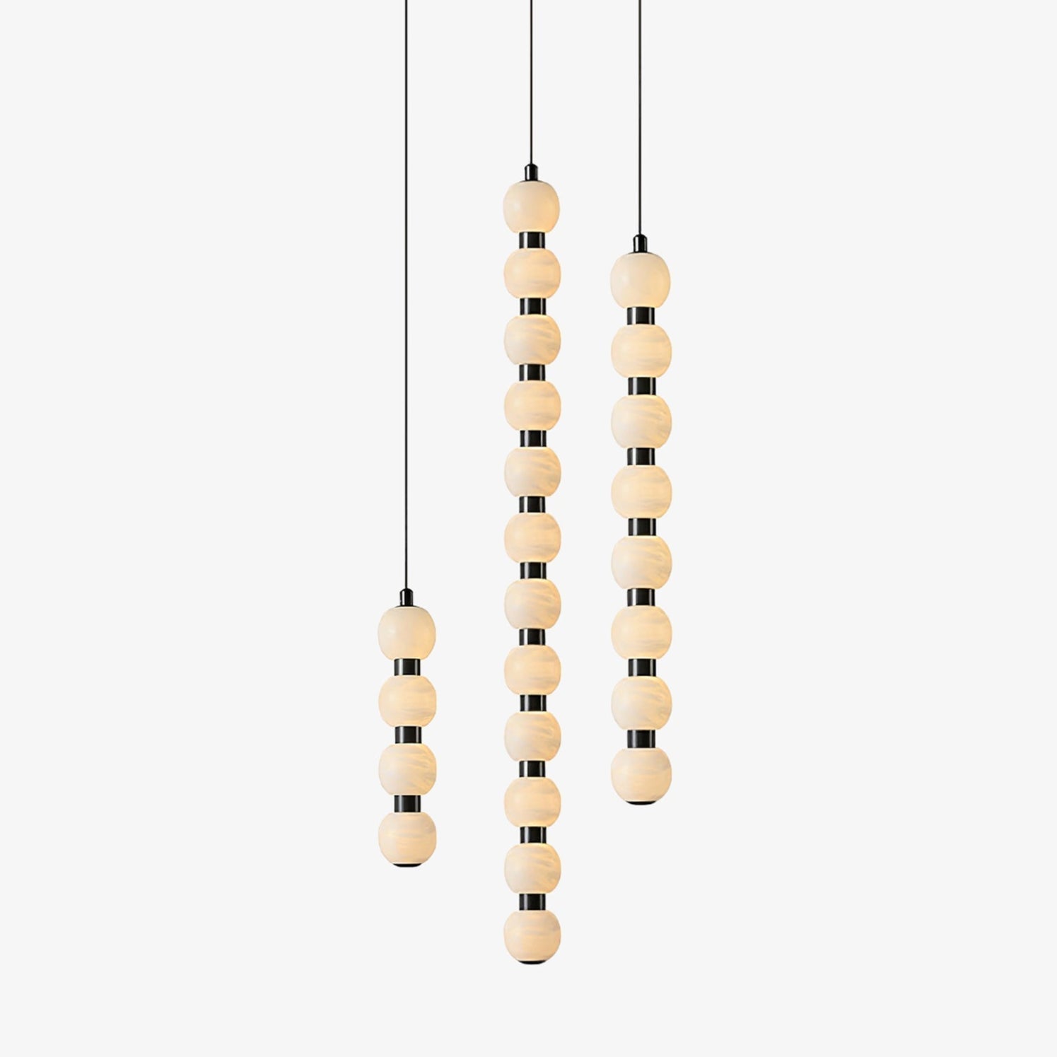 Alabaster Cascade Pendant Light