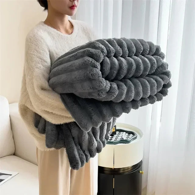 CloudSoft Quilted Comfort Blanket