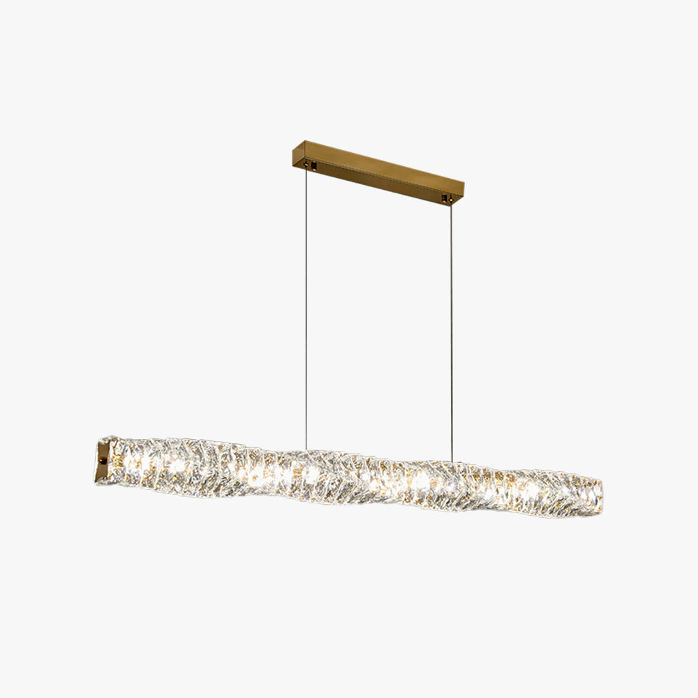 Crystal Radiance Pendant Light Stainless Steel