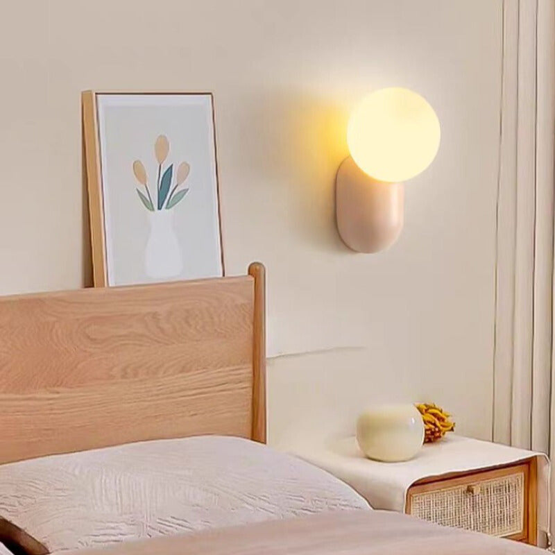 Liora Resin & Glass Wall Lamp
