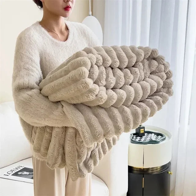 CloudSoft Quilted Comfort Blanket