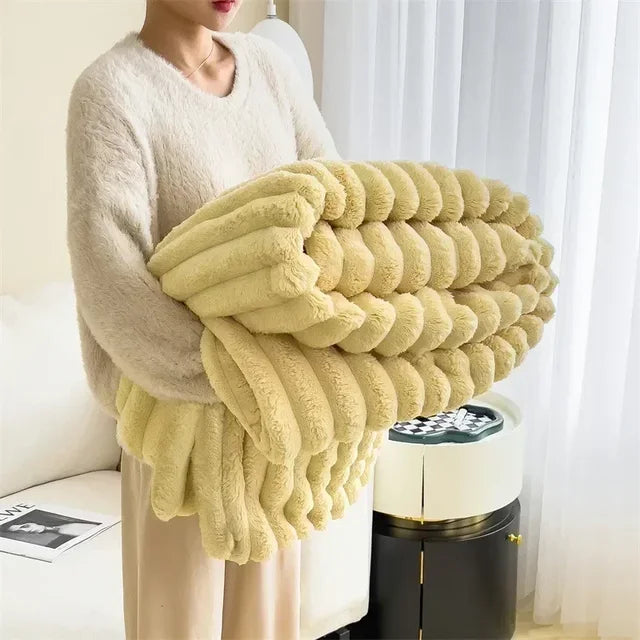 CloudSoft Quilted Comfort Blanket