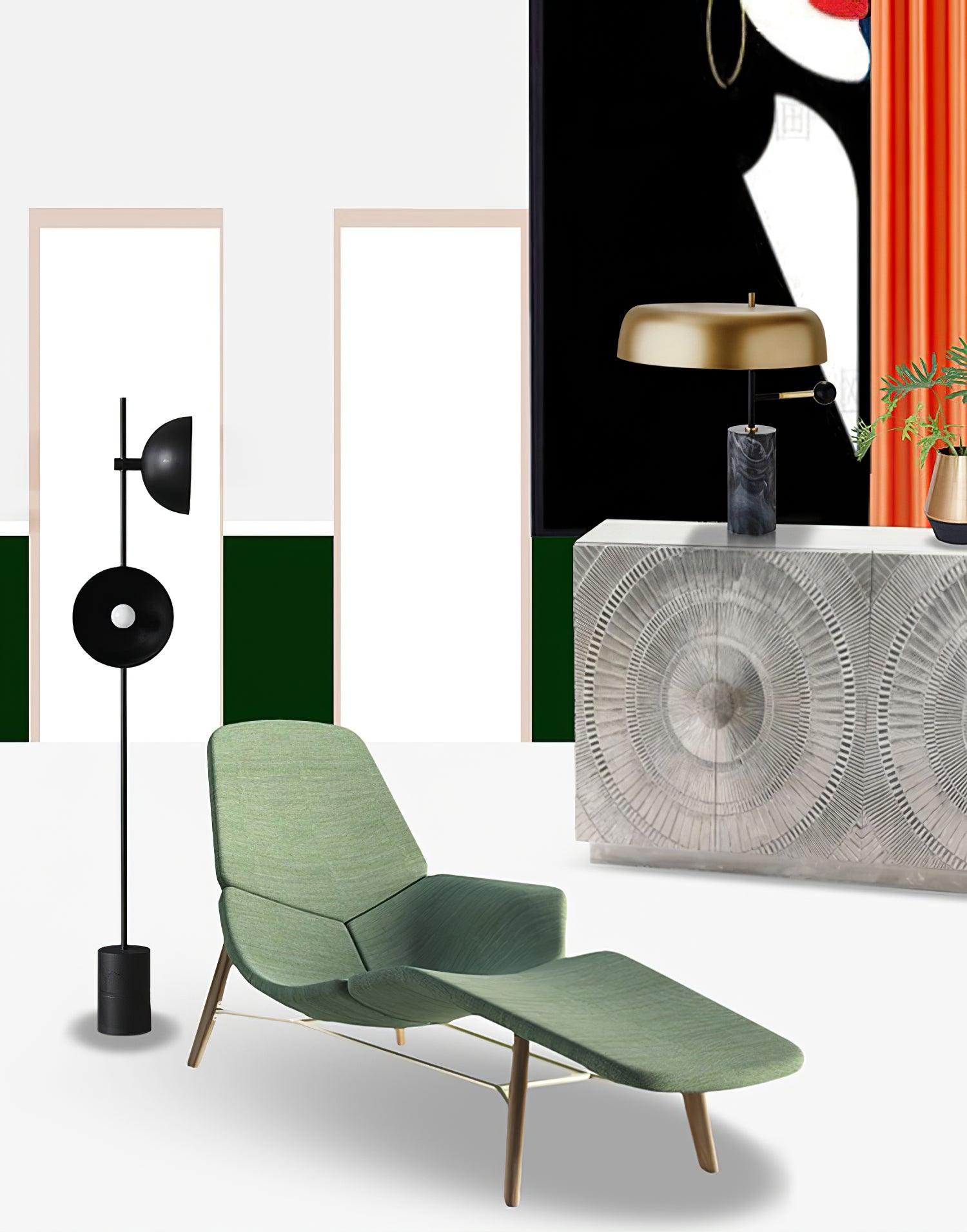 Valoren Marble & Gold Table Lamp