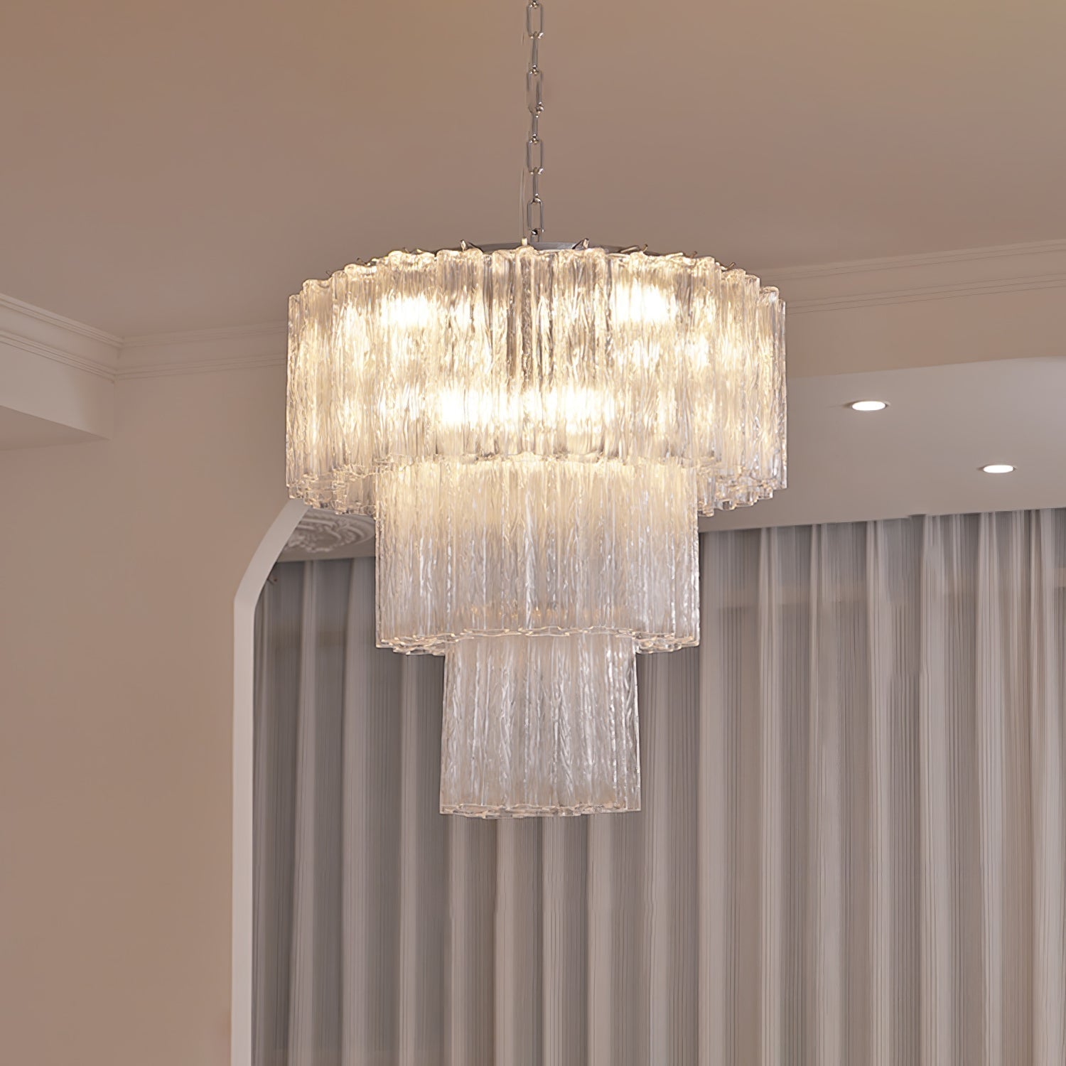 Prism Glow Chandelier