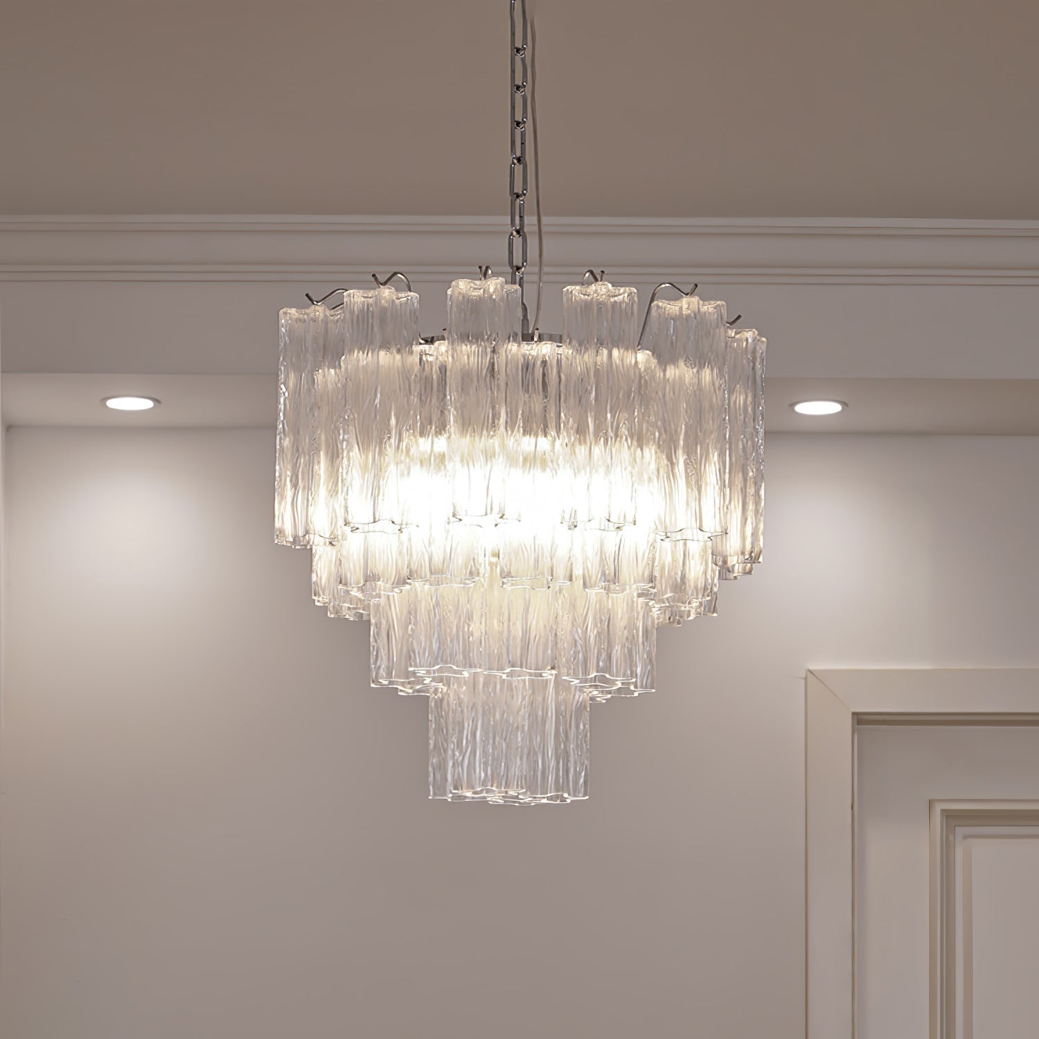Prism Glow Chandelier