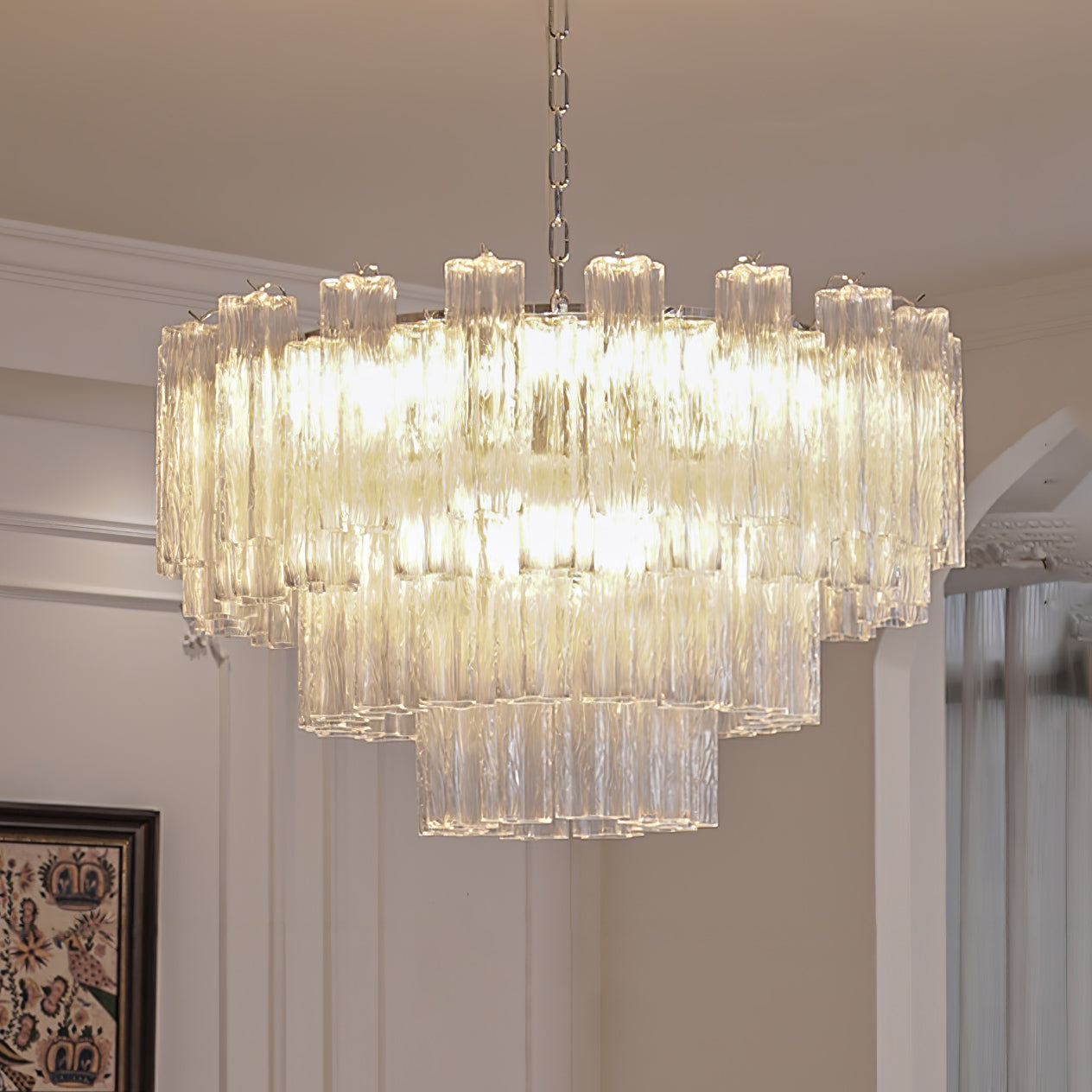 Prism Glow Chandelier